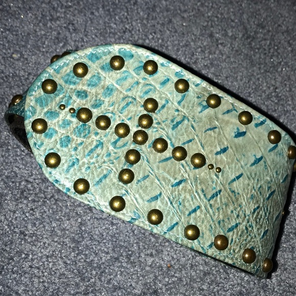 Wide Leather Fashion Belt - Picture 4 of 8